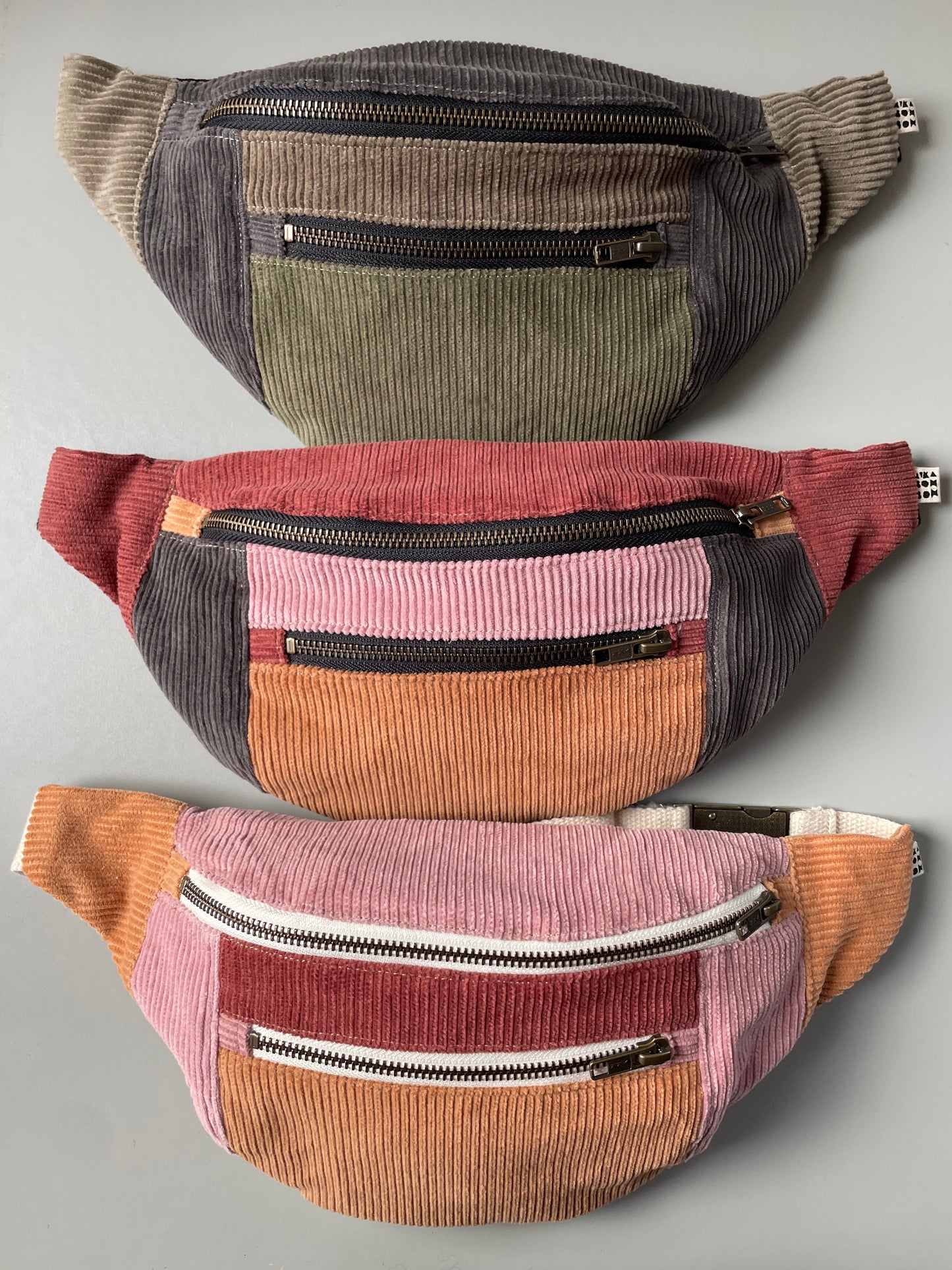 Off Cuts Cotton Corduroy Bumbag