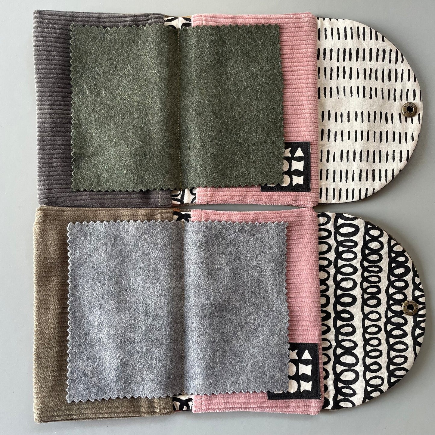 Handmade Off Cuts Needle Book