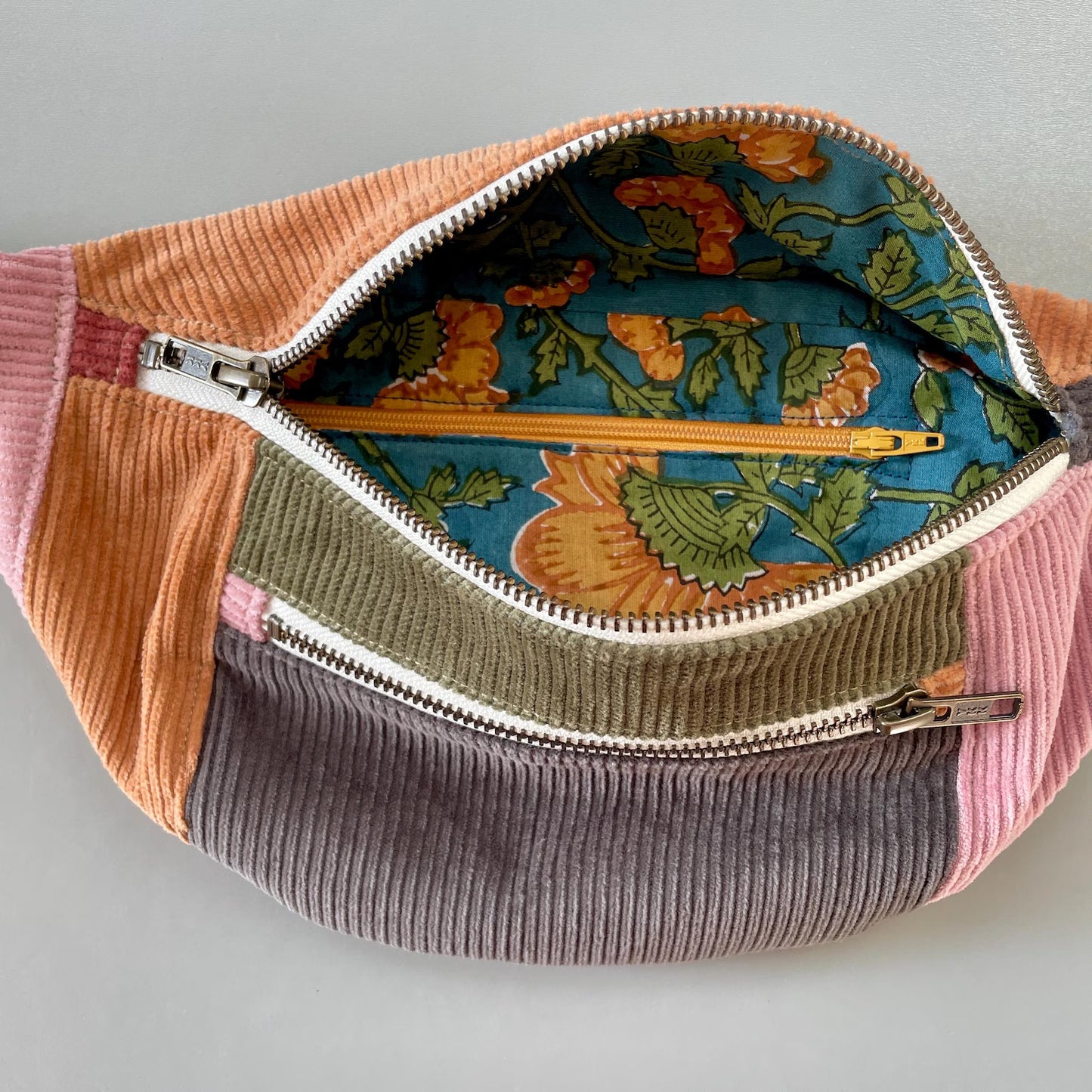 Off Cuts Cotton Corduroy Bumbag