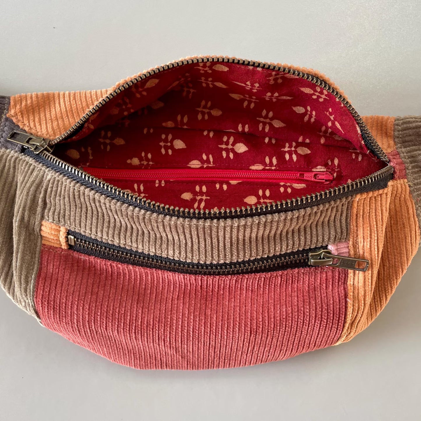 Off Cuts Cotton Corduroy Bumbag