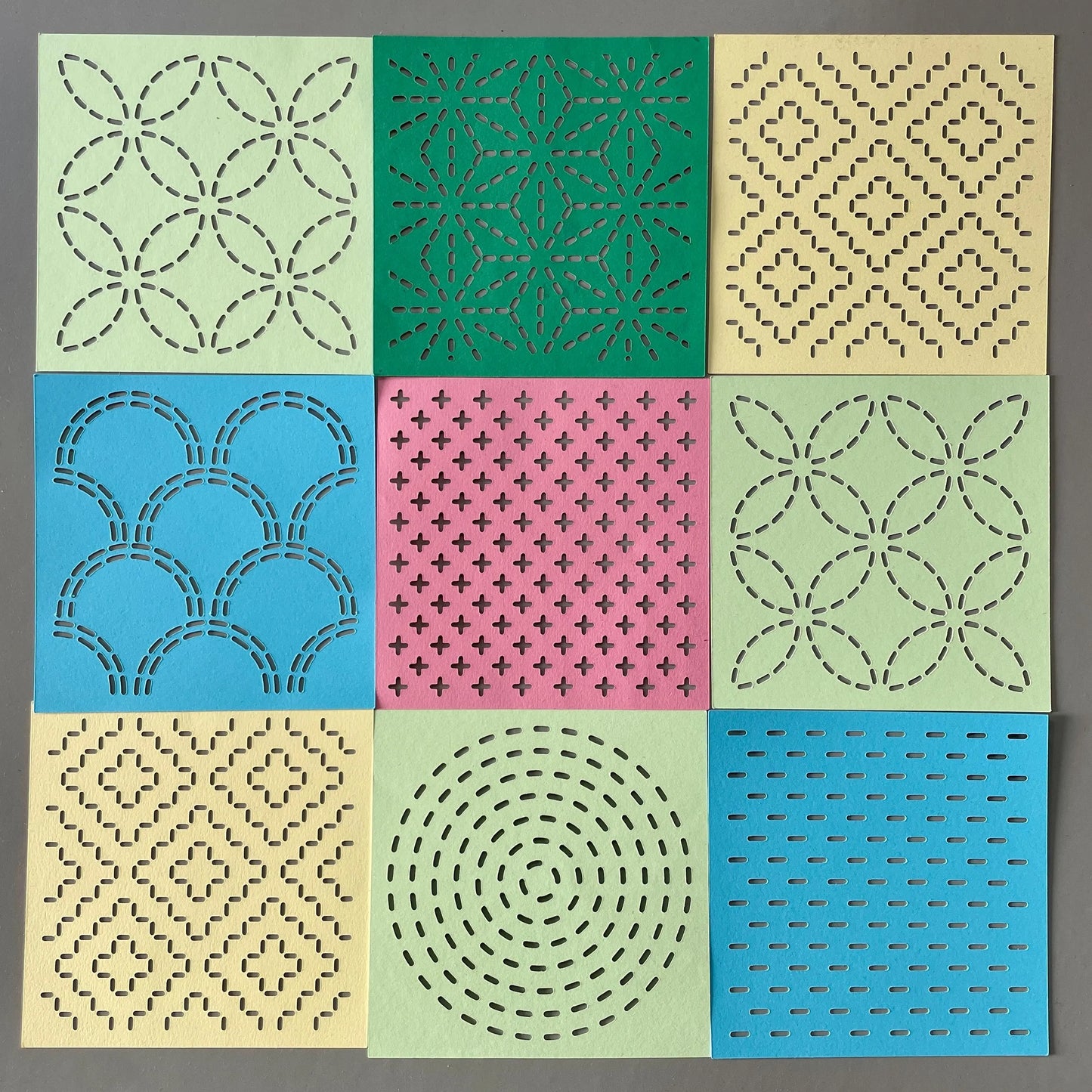 Sashiko Template Set