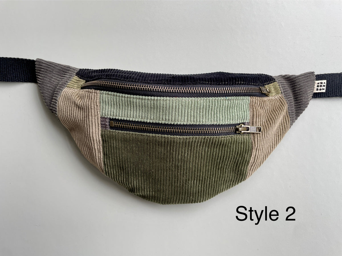 Off Cuts Cotton Corduroy Bumbag
