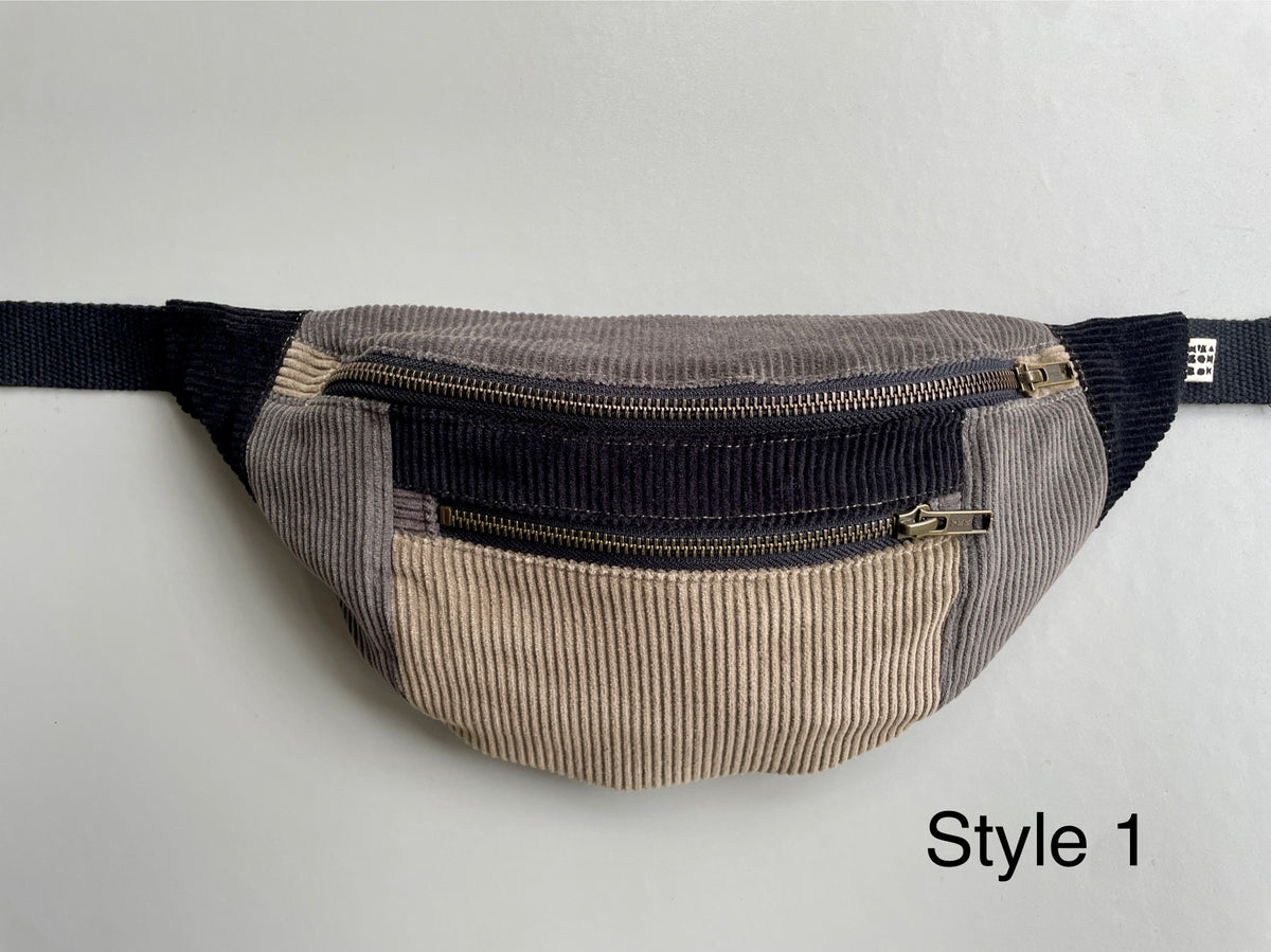 Off Cuts Cotton Corduroy Bumbag