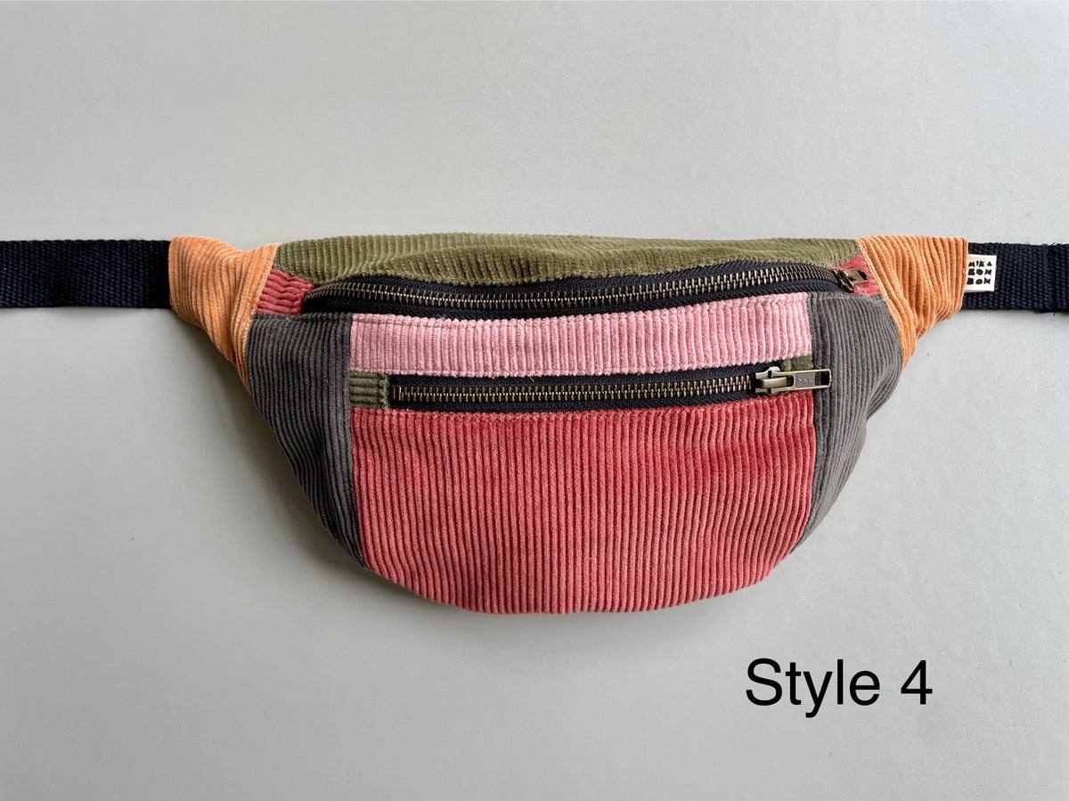 Off Cuts Cotton Corduroy Bumbag