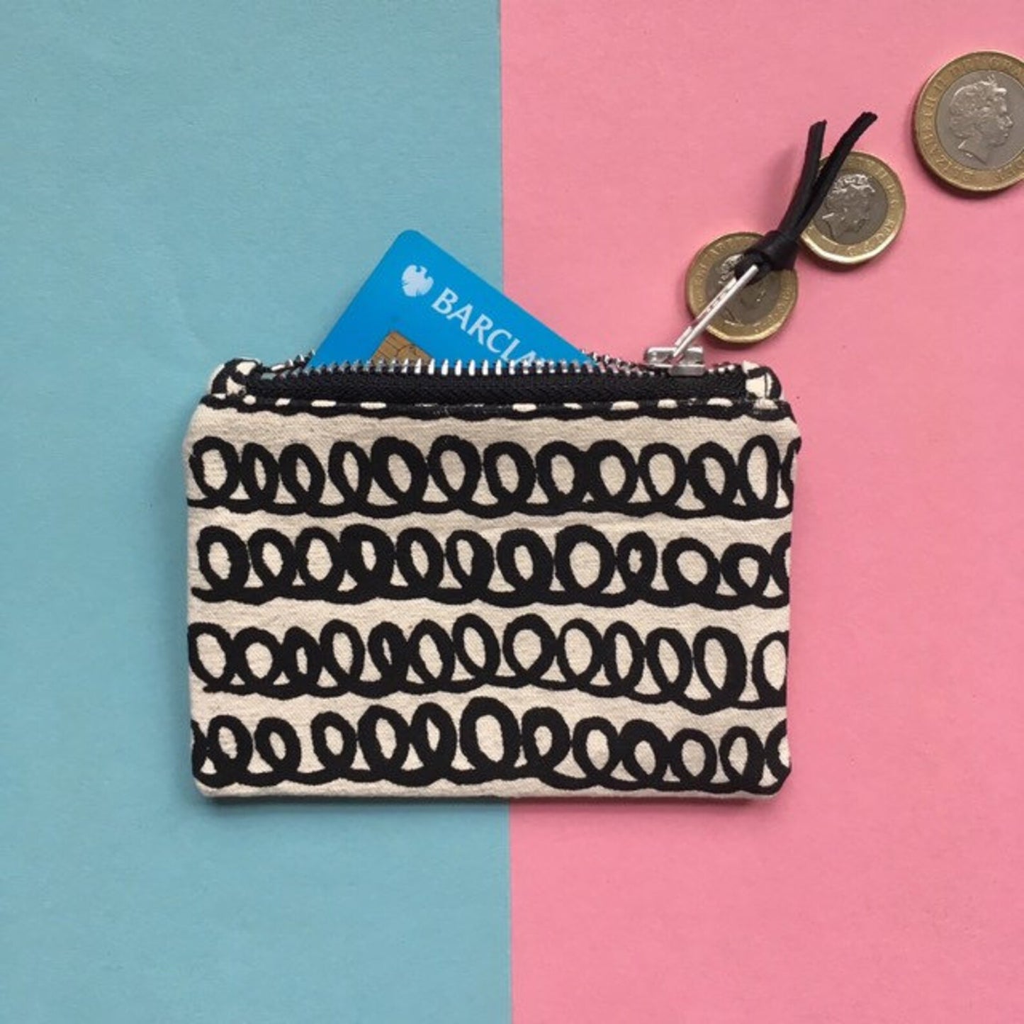 Screen Printed Coin Purse