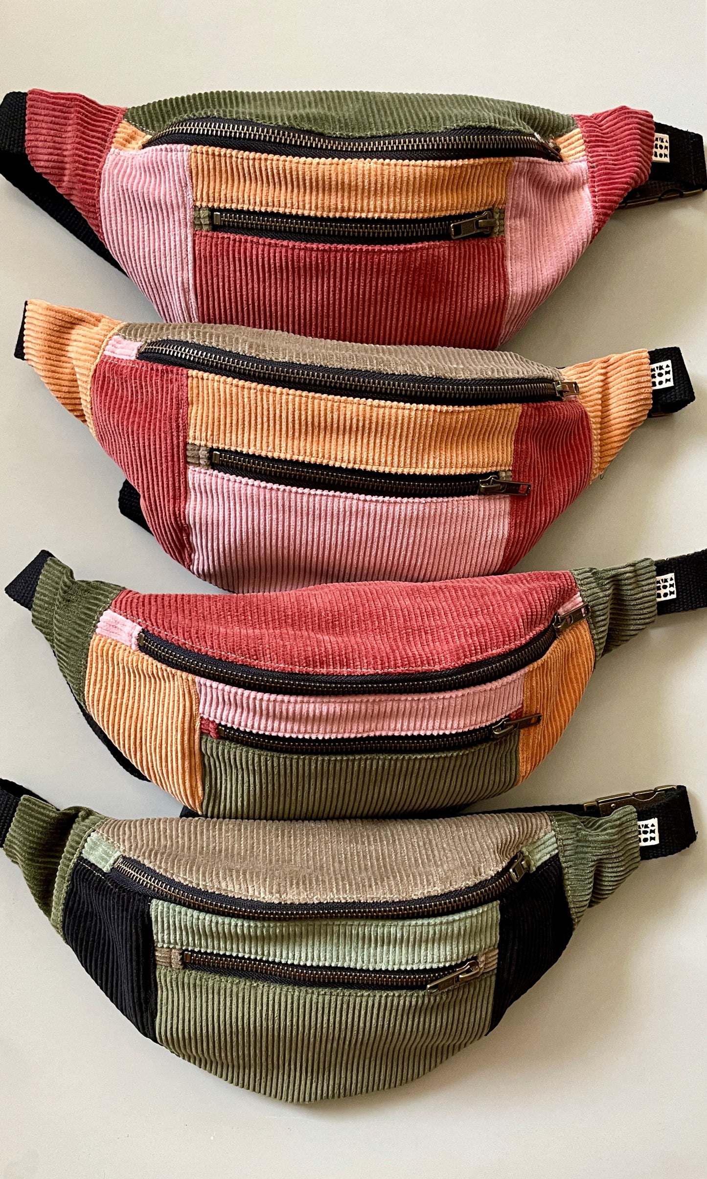 Off Cuts Cotton Corduroy Bumbag