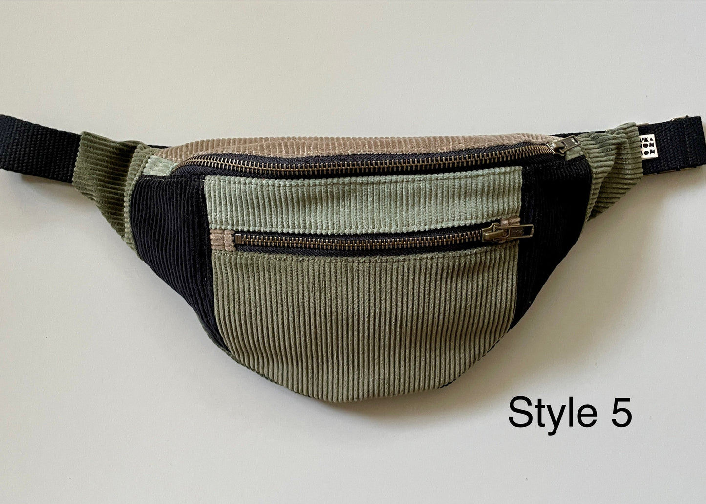Off Cuts Cotton Corduroy Bumbag