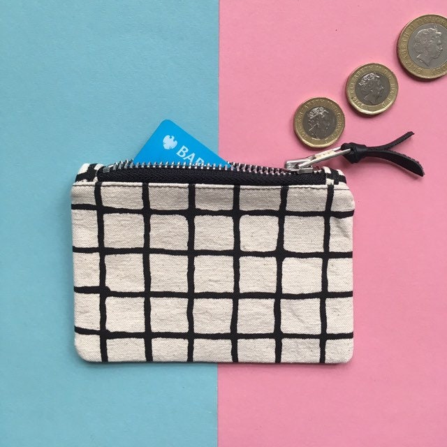 Screen Printed Coin Purse