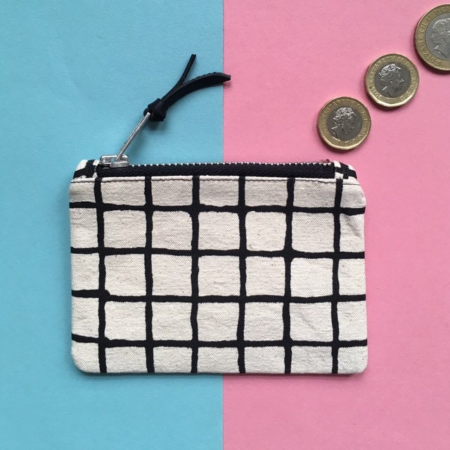 Screen Printed Coin Purse