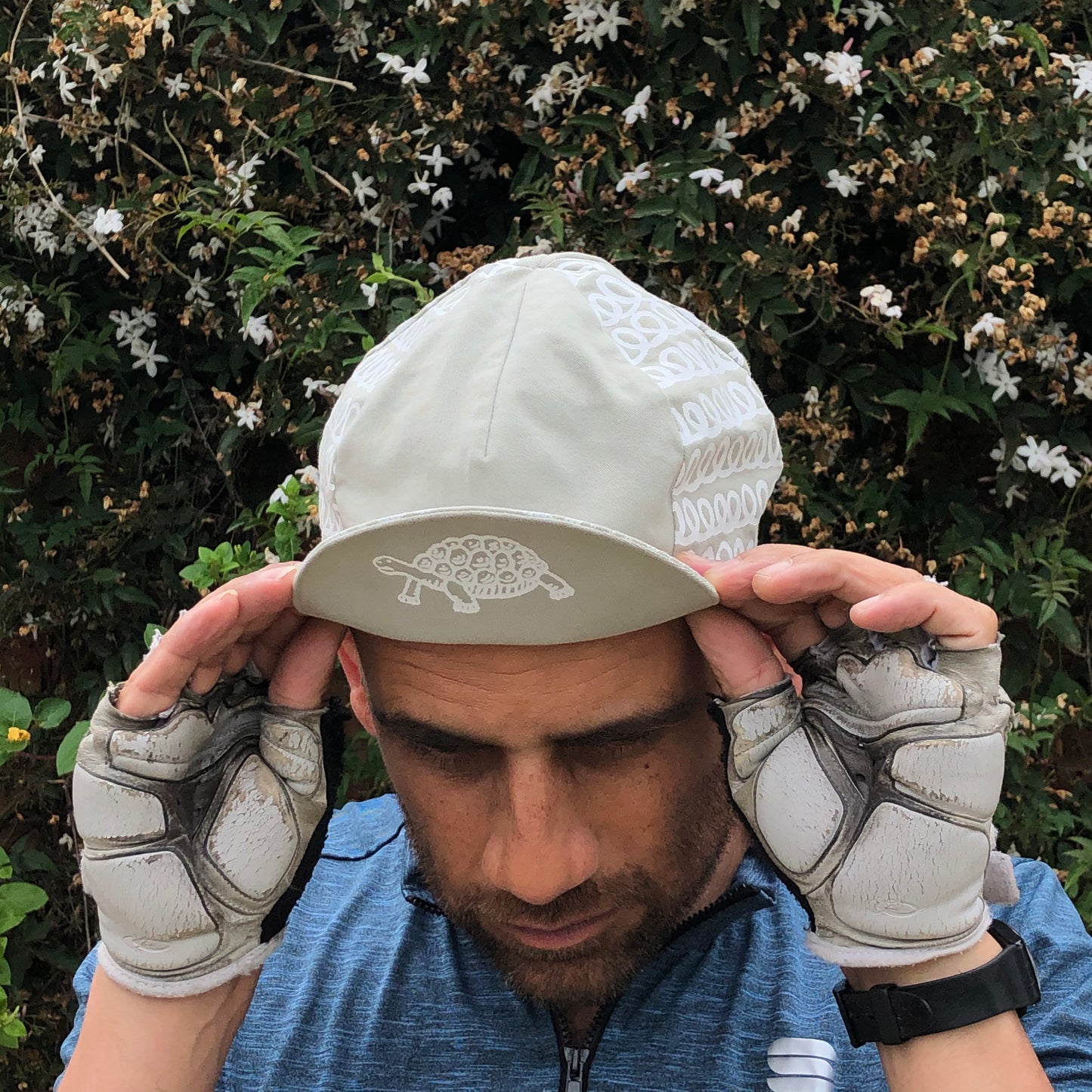 Tortoise & Hare Cycling Cap - Loopy Pattern